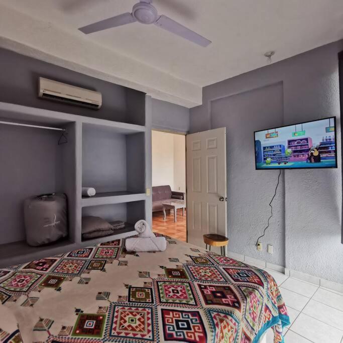1 Bedroom Apt With Ac , Tv , Wi-Fi Near Dt And Beach Zihuatanejo Exterior foto